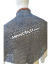 Aluminum Chain Mail Bishop Mantle 9 MM Flat Riveted with Solid Ring image 6