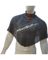 Aluminum Chain Mail Bishop Mantle 9 MM Flat Riveted with Solid Ring image 4