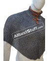 Aluminum Chain Mail Bishop Mantle 9 MM Flat Riveted with Solid Ring image 3
