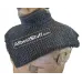 Medieval Chainmail Collar padded Collar Riveted Flat Rings