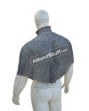 Medieval Titanium Chainmail Bishop Mantle 9 MM Flat Dome Pin Riveted image 3