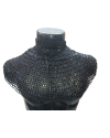 Riveted Chainmail Standard with Neck Covering 6-9 mm image 1