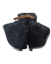 Riveted Chainmail Standard with Neck Covering 6-9 mm image 2