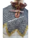 Stainless Steel Maille Collar Zig Zag Design Rust Proof Flat Riveted image 8