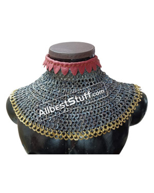 Titanium 9 MM High Neck Maille Collar