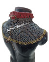 Titanium 9 MM High Neck Maille Collar image 4
