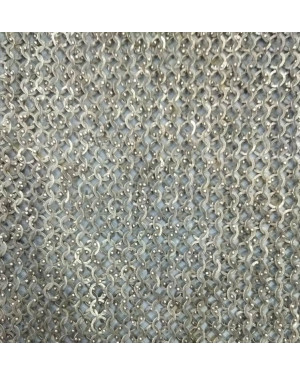 20 X 20 inch Square 18 G 9 MM Stainless Steel Maille Sheet
