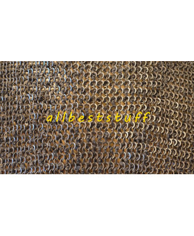 51 X 51 CM Round Riveted alternate Solid Ring Sheet 6 MM