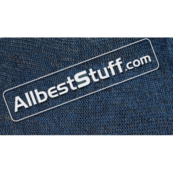 6 MM Dense Flat Riveted alternating Solid Ring Sheet Medium