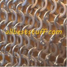 Round Riveted Flat Solid Aluminum Maille Sheet