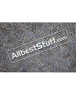 Medieval Titanium Chainmail Sheet 20X10 inch