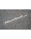 Medieval Titanium Chainmail Sheet 20X10 inch image 1