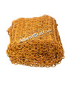 Aluminum Chain Mail Sheet Butted Gold Anodized Aluminum Rings image 1