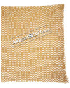 Aluminum Chain Mail Sheet Butted Gold Anodized Aluminum Rings image 4