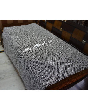 Aluminum Chainmail Blanket Round Ring 220 CM Square