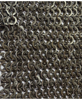 60 X 120 CM Chainmail Sheet Flat Ring Riveted Alternate Solid Ring