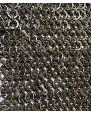 60 X 120 CM Chainmail Sheet Flat Ring Riveted Alternate Solid Ring