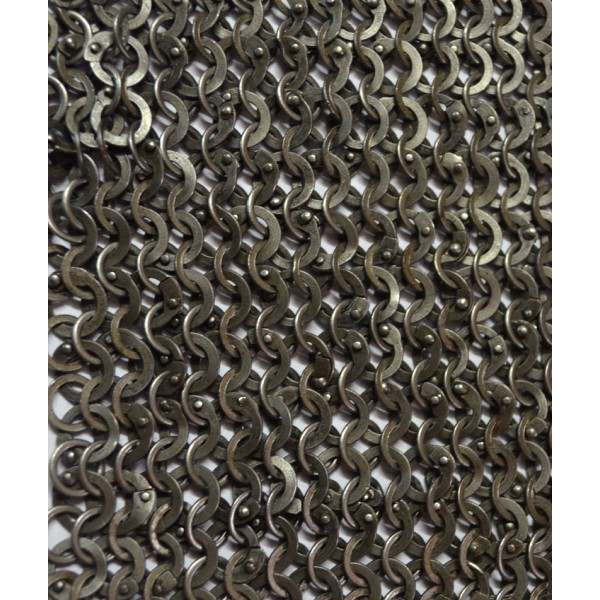 60 X 120 CM Chainmail Sheet Flat Ring Riveted Alternate Solid Ring
