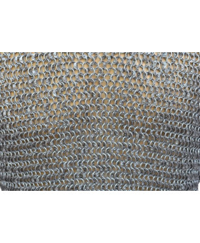 Full Round 8 MM 17 Gauge Chain Mail Sheet 30 X 30 inch