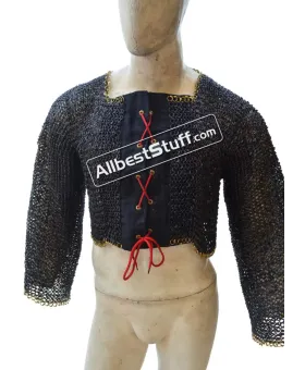 8 MM Full Round Dome Pin Riveted Ring Maille Voider