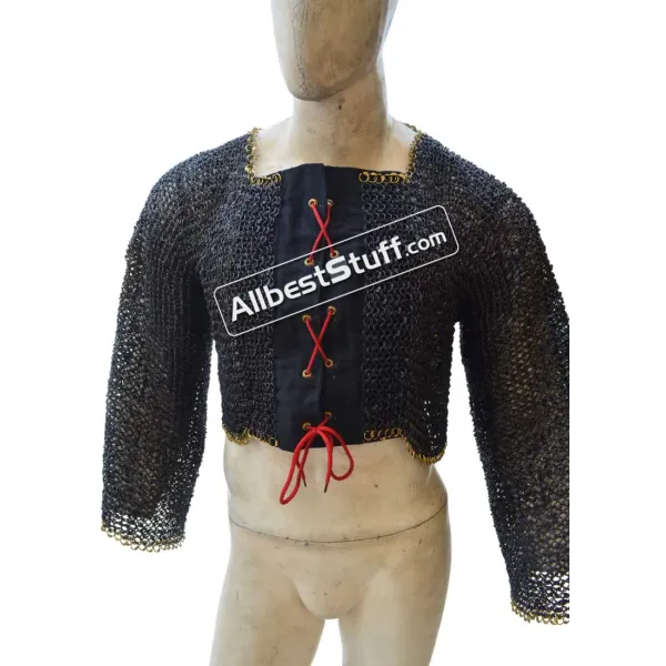 8 MM Full Round Dome Pin Riveted Ring Maille Voider