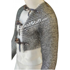 Aluminum Round Riveted with Flat Solid Chainmail Voider Closed