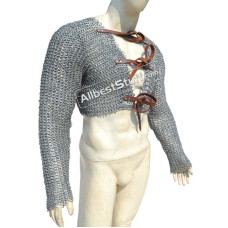 Aluminum Full Flat Dome Riveted Chain Mail Closed Voider
