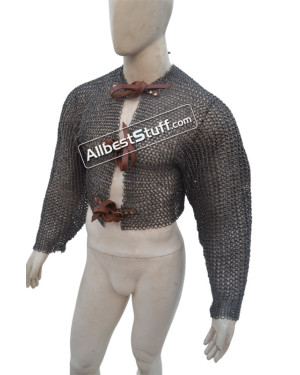 Aluminum Round Dome Riveted Maille Voider Closed