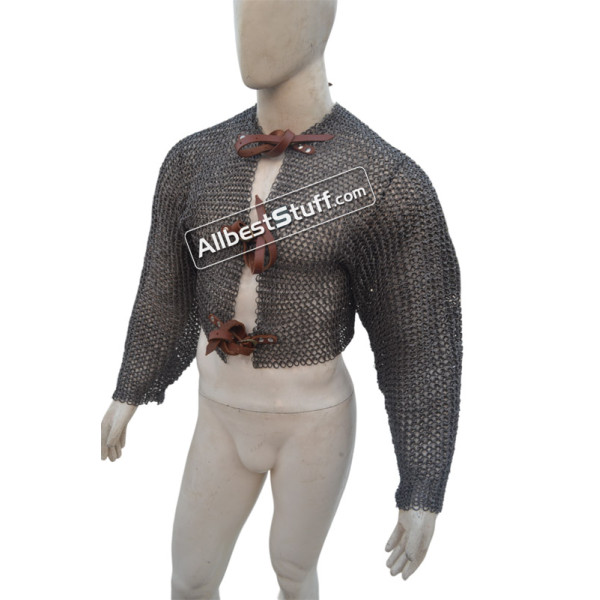 Aluminum Round Dome Riveted Maille Voider Closed