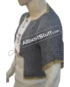 Chain Mail Waistcoat Style 6 MM Flat Riveted with solid ring image 3