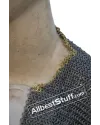 Chain Mail Waistcoat Style 6 MM Flat Riveted with solid ring image 11