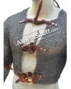 Flat Riveted 8 mm Maille Voider Closed Chest & Arm Coverage image 2