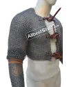 Flat Riveted 8 mm Maille Voider Closed Chest & Arm Coverage image 4