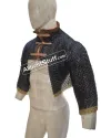 Flat Riveted with Solid Ring 8 mm Chainmail Half Body Shirt image 3