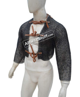 Flat Wedge Riveted 8 mm Maille Voider Closed Chest