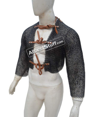 Flat Wedge Riveted 8 mm Maille Voider Closed Chest