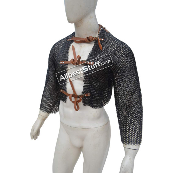 Flat Wedge Riveted 8 mm Maille Voider Closed Chest