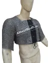 Full Flat Aluminum Dome Pin Riveted Ring Chain Mail Voider image 3