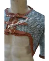 8 mm Flat Riveted with Solid Rings Chainmail Half Sleeve Voider image 8