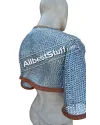 8 mm Flat Riveted with Solid Rings Chainmail Half Sleeve Voider image 9