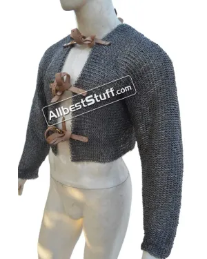 Maille Voider Closed Chest & Arm Coverage Flat Riveted 9 MM Ring