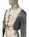 Medieval Riveted Chainmail Sleeve 6 MM Ring Vest image 4
