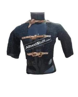 Round Riveted Solid Ring 6 MM Half Sleeves Voider