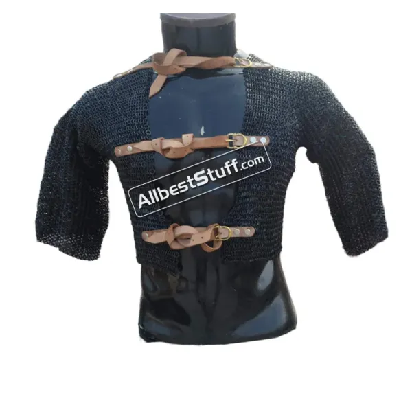 Round Riveted Solid Ring 6 MM Half Sleeves Voider