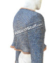 Titanium Chain Mail Half Shirt 3 Buckle image 1