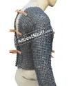 Titanium Flat Ring Chainmaille Voider Full Sleeve image 6