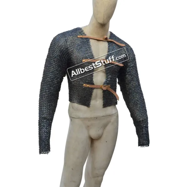 Titanium Flat Ring Chainmaille Voider Full Sleeve