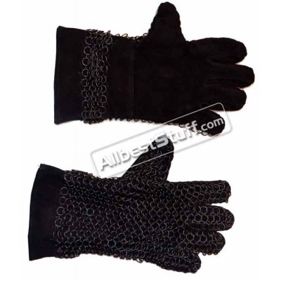Butted Chain Mail Gloves