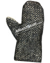 Padded Linen stitched pair of Maille Mittens image 3