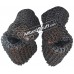 Stainless Steel Maille Mittens with 5 mm Reinforced Leather